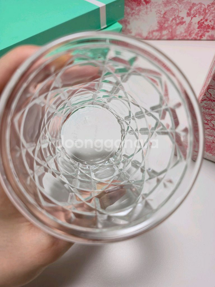 Dior 까나쥬 투명 크리스탈워터 글라스 4P--6