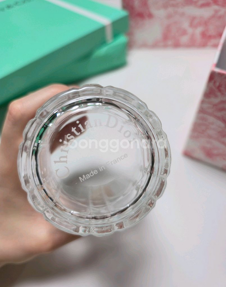 Dior 까나쥬 투명 크리스탈워터 글라스 4P--5