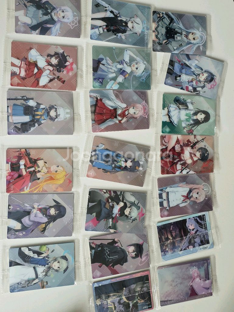 블루아카이브 웨하스 vol.3 포토카드 일괄 팝니다--0