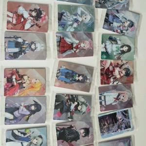 블루아카이브 웨하스 vol.3 포토카드 일괄 팝니다