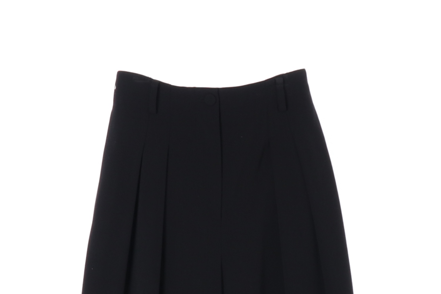 새상품)[S]리플레인 블랙 투핀턱 테이퍼드 와이드 슬