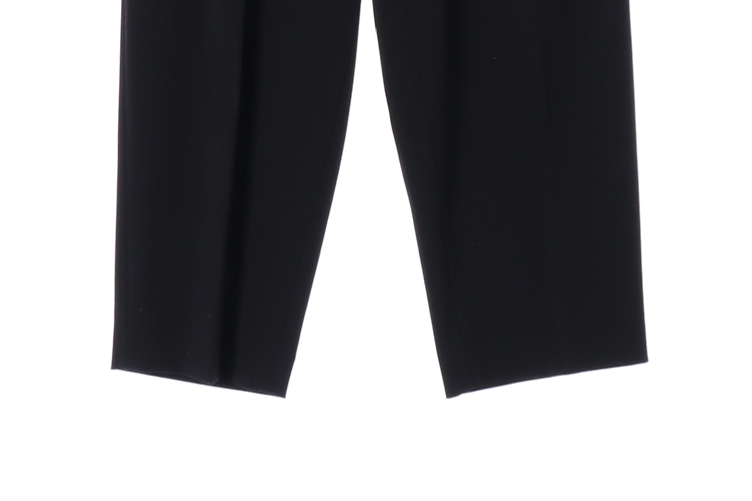 새상품)[S]리플레인 블랙 투핀턱 테이퍼드 와이드 슬