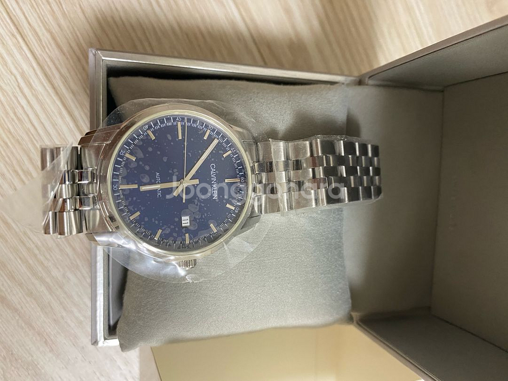 캘빈클라인 오토매틱 시계 청판 새상품 판매--1