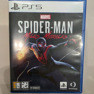 ps5 스파이더맨 마일즈 모랄레스 S급