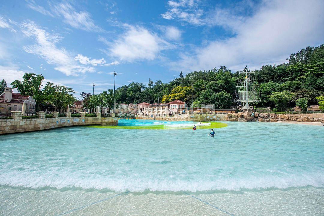 캐리비안베이 캐비 미들시즌 종일권--1