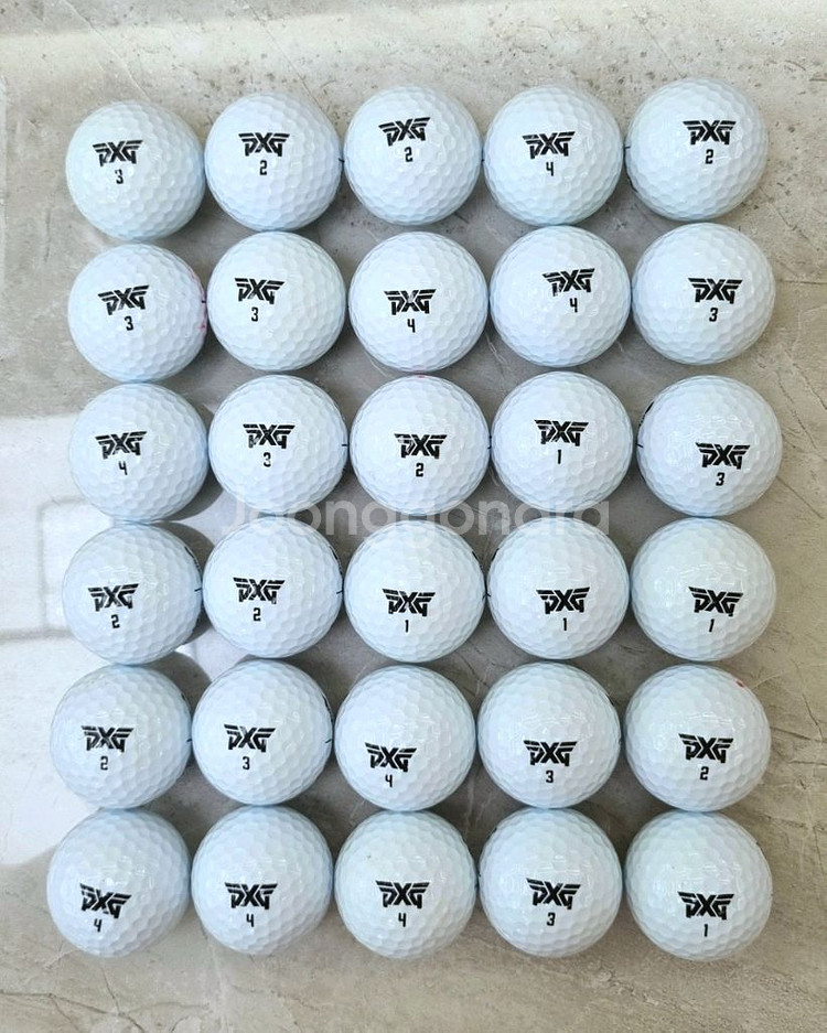 PXG 3피스 A+/A급 30개 골프공 로스트볼--0