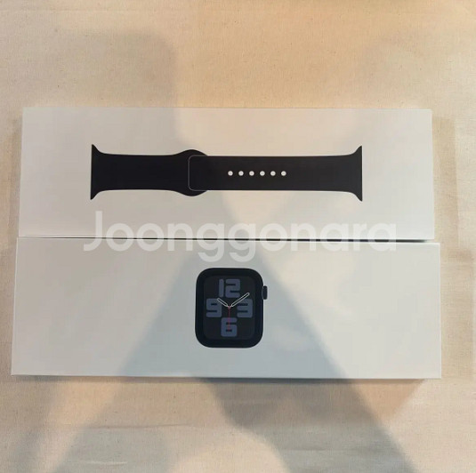 (풀박스)애플워치 SE2 44MM 미드나잇 100%--1