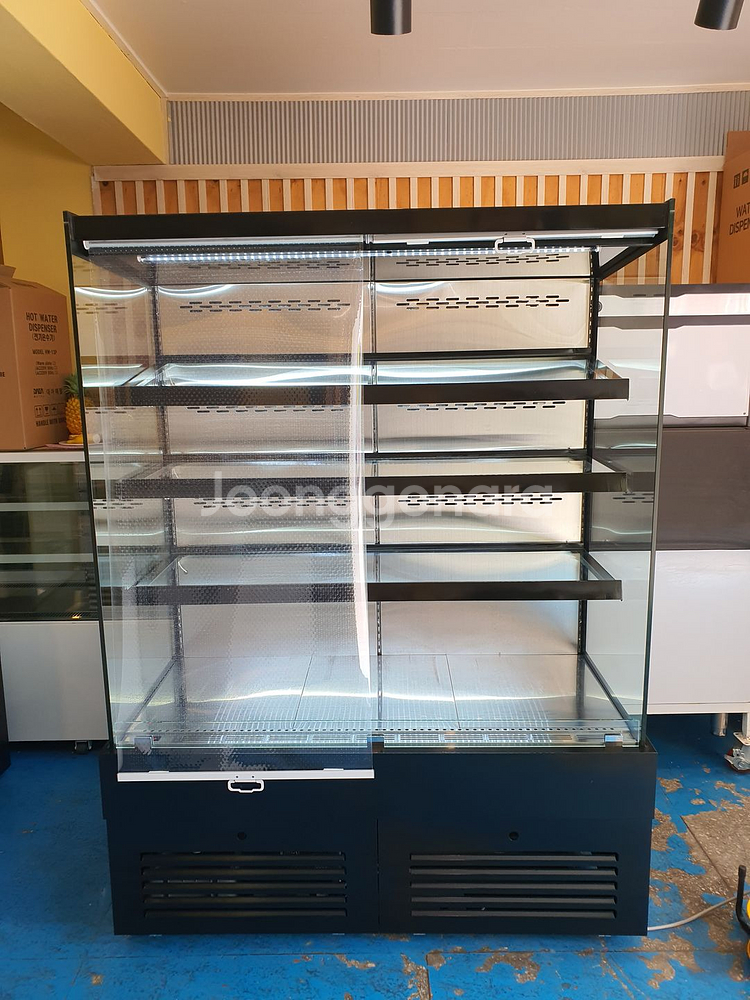 1500 오픈 냉장 쇼케이스,중고쇼케이스,마라탕쇼케이스--1