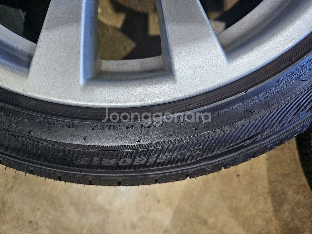 포터용 bmw 3gt 휠타이어--3