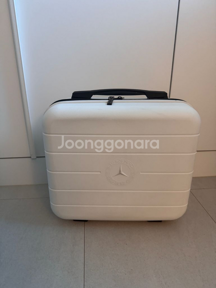 벤츠 정품 캐리어 여행 가방 화이트--0
