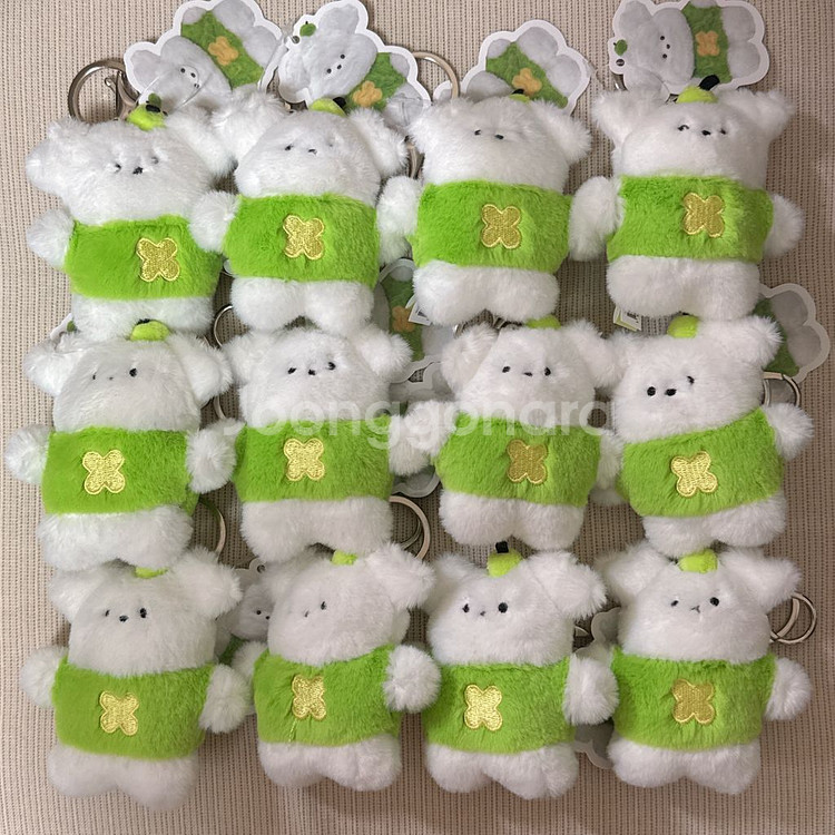 와사비베어, 플러피, 탄양, 케어베어 인형 키링--2