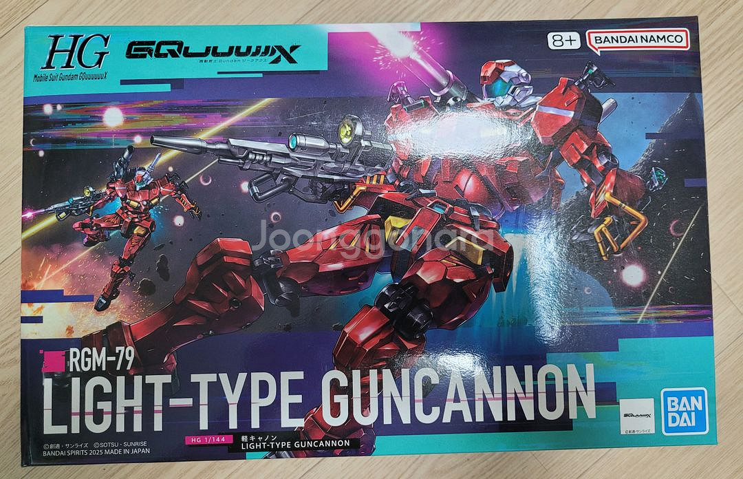hg 경캐논 건담 프라모델--0