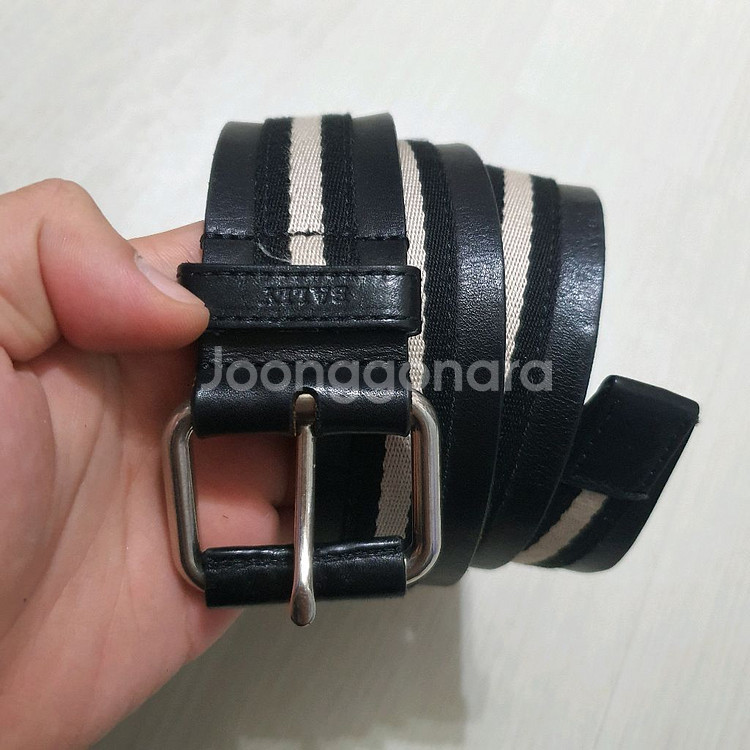 정품 발리 삼선 벨트 90/36--5