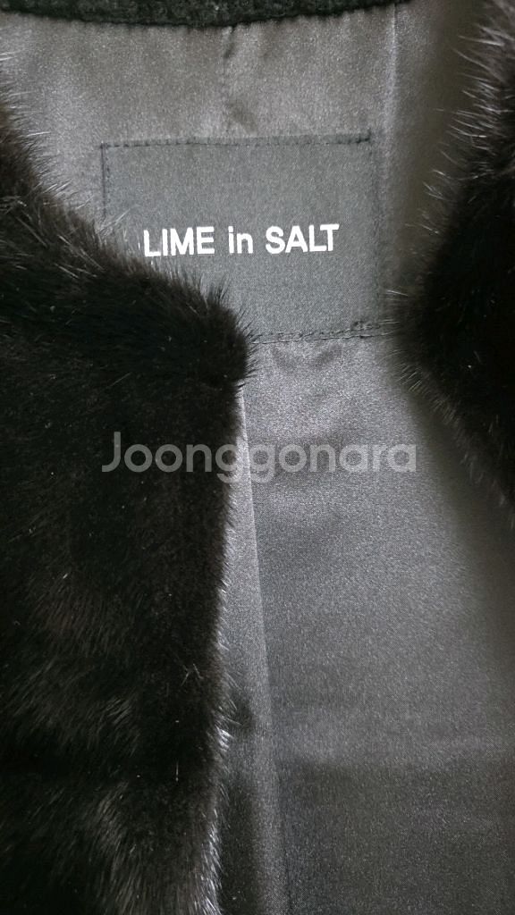 LIME in SALT 밍크 100%코트--1