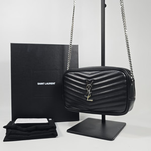 생로랑 마틀라쎄 퀼팅레더 카메라백