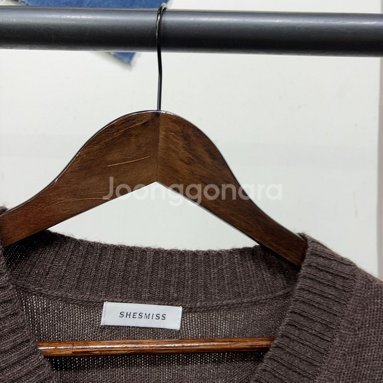 (66) 쉬스미스 여성 캐주얼 버튼 니트 조끼 베스트--1