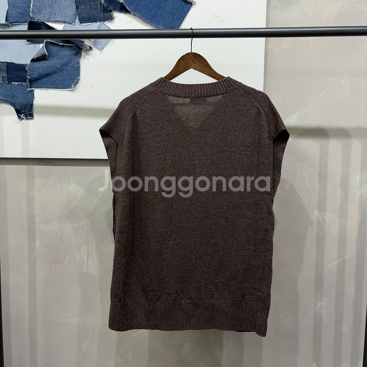 (66) 쉬스미스 여성 캐주얼 버튼 니트 조끼 베스트--3