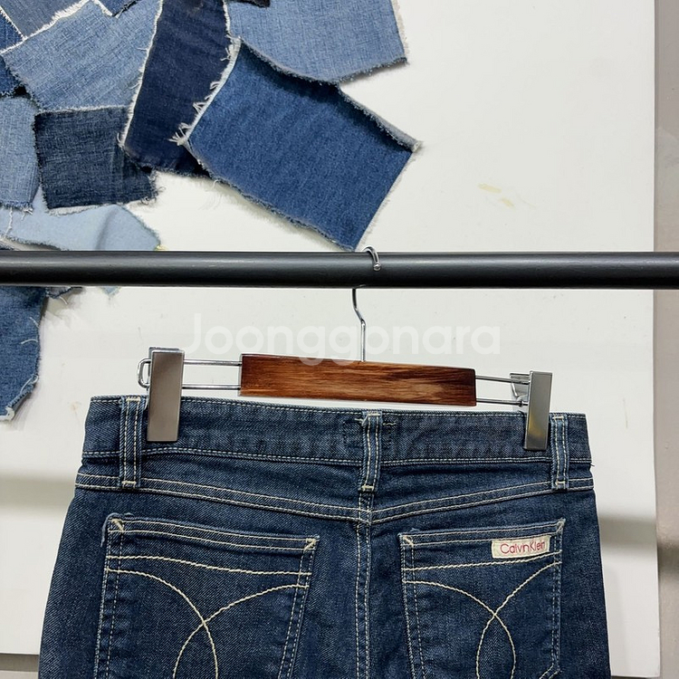 (28인치) 캘빈클라인 CK 여성 캐주얼 청반바지--3