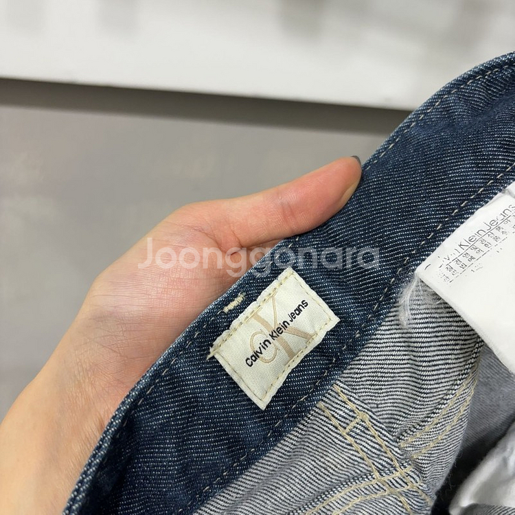 (28인치) 캘빈클라인 CK 여성 캐주얼 청반바지--4