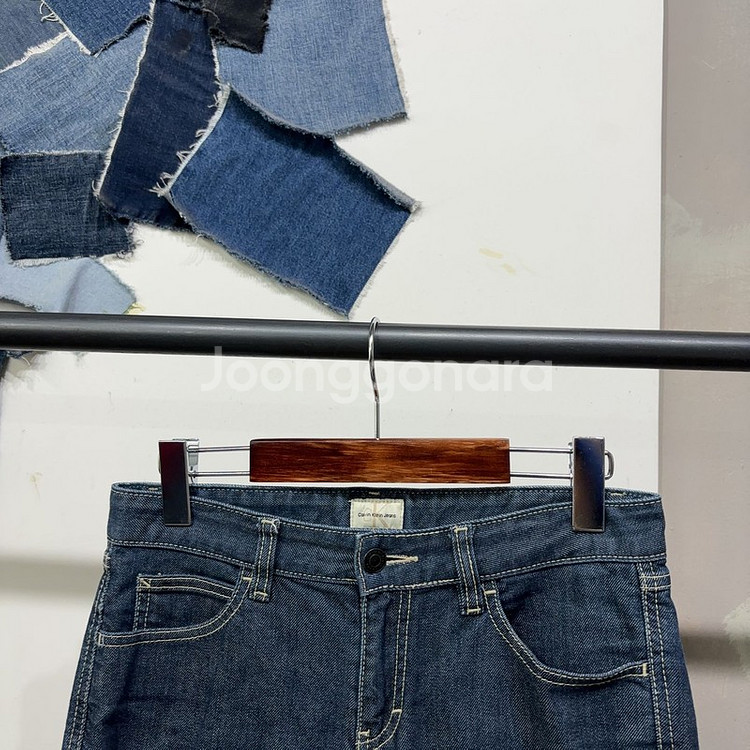 (28인치) 캘빈클라인 CK 여성 캐주얼 청반바지--1