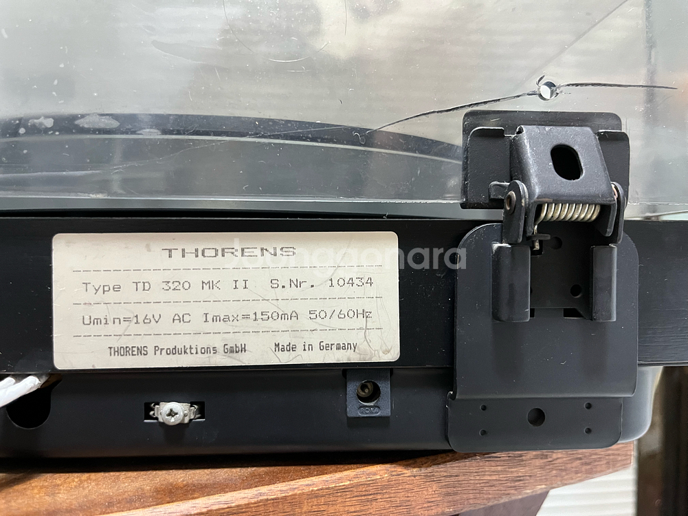 턴테이블 thorensTD320MK2--4