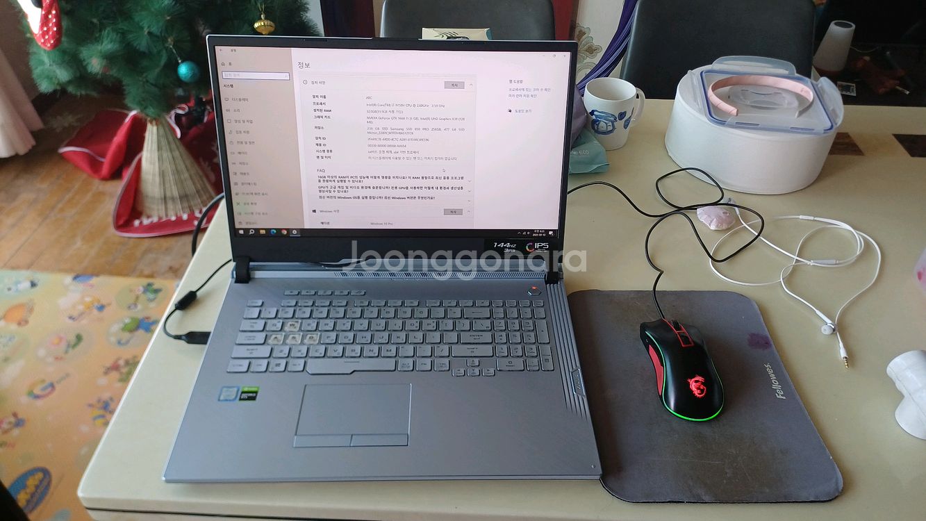 17인치 노트북 ASUS ROG Strix G731GU--0