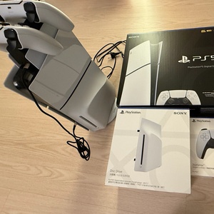 PS5 슬림 디지털 에디션 + 디스크 + 듀얼센스 팜