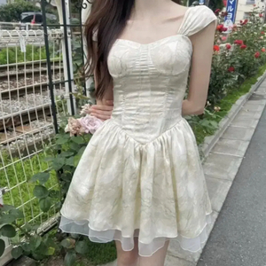 (시착 거의 새상품) 라벨르블랑 프레리 와이어 원피스