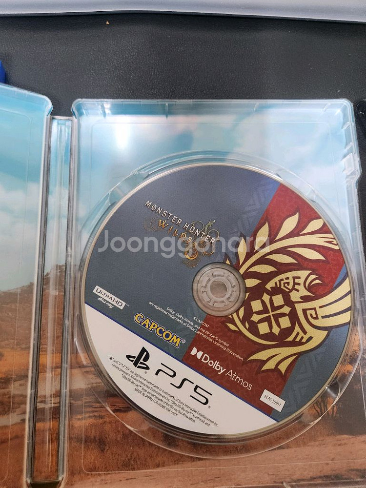 PS5 몬스터헌터 와일즈 스틸북포함--0