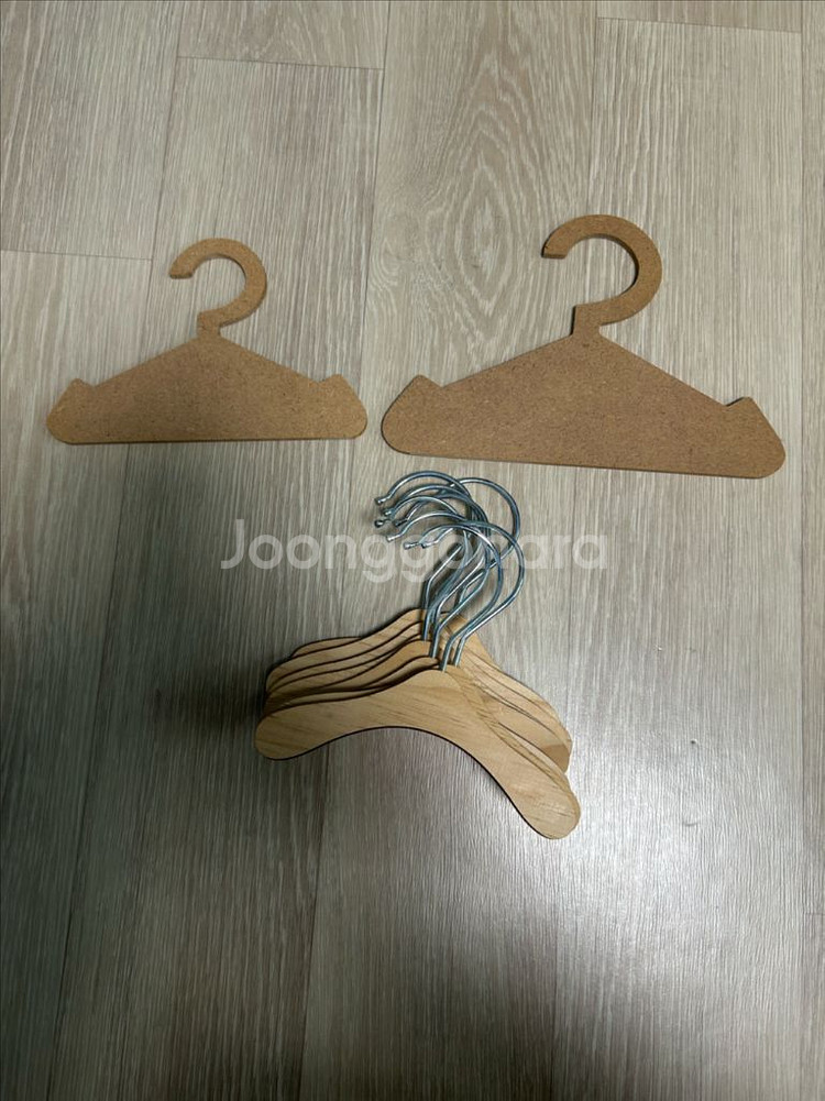 강아지 원목옷걸이S 8p--1