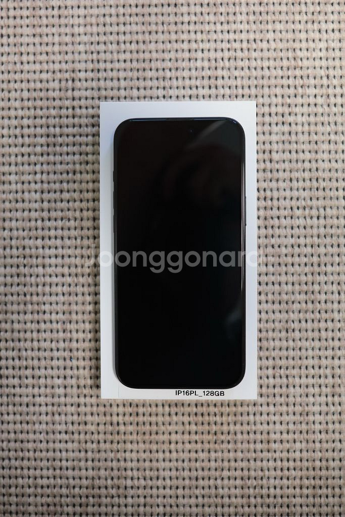 아이폰16 플러스 블랙 128G (25% 선약가능)--0