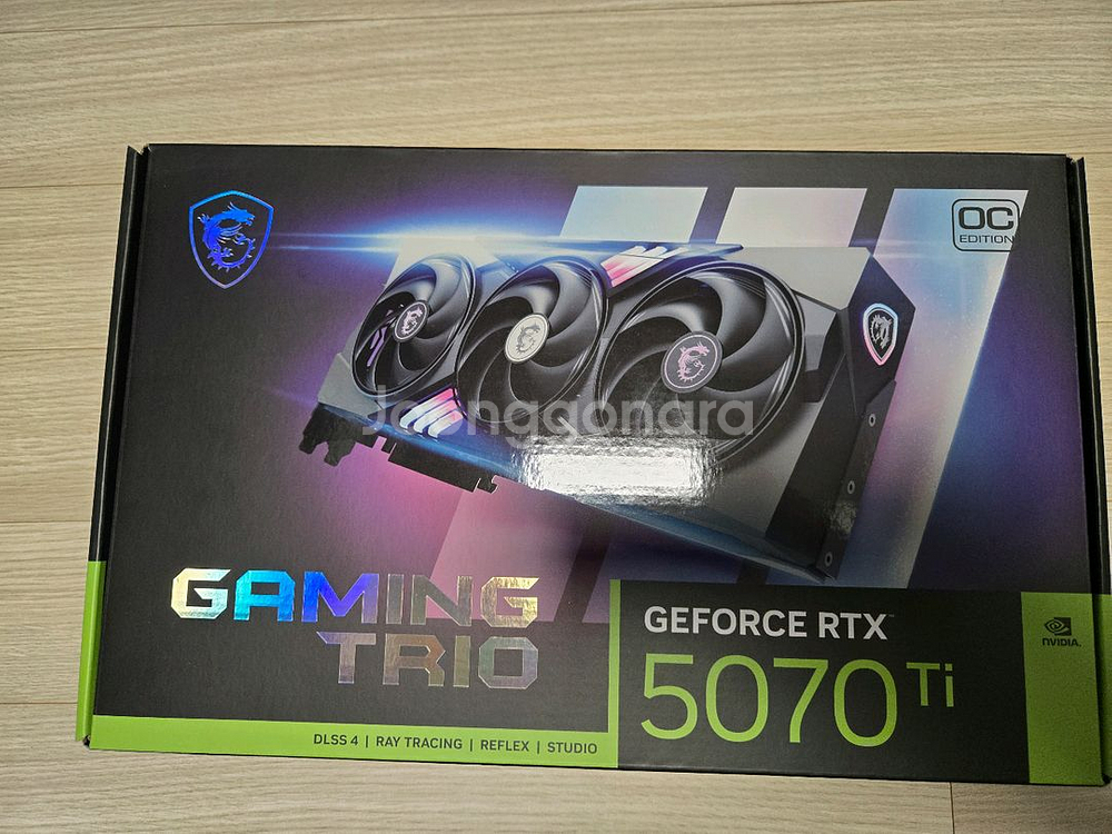 msi 5070ti trio oc plus 팝니다.--0