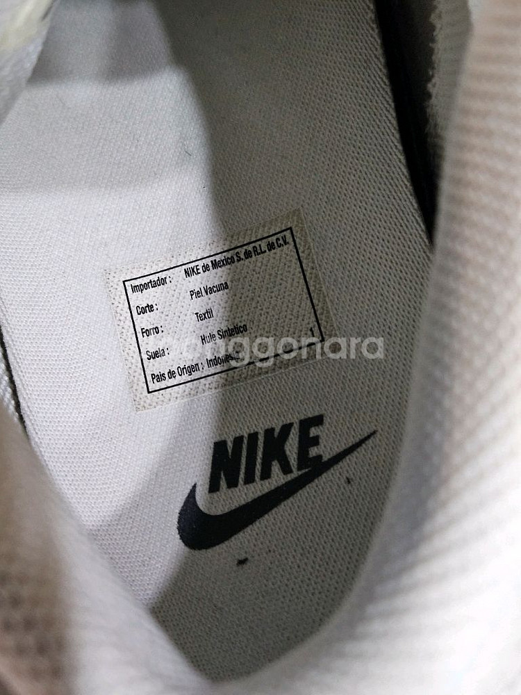 나이키 아이보리컬러 남성 280 세무 하이탑 스니커즈--3