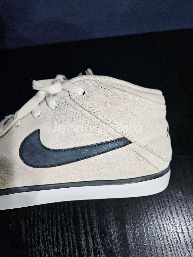 나이키 아이보리컬러 남성 280 세무 하이탑 스니커즈--6