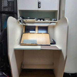 시디즈 독서실 책상 + 시디즈 의자 T50 CH4300