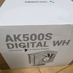 딥쿨 AK500S 디지털 화이트 CPU 쿨러 새제품
