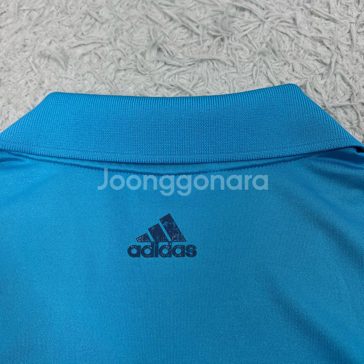 아디다스골프 3스트라이프 반팔 골프티셔츠 XL--4