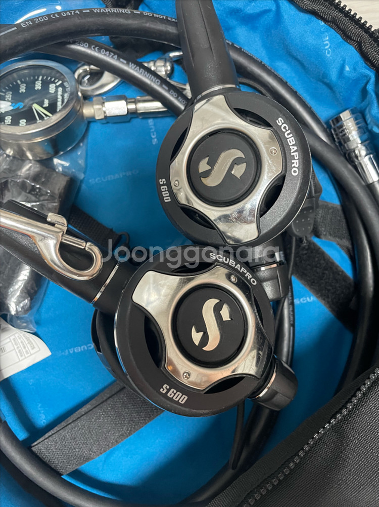 스쿠버프로 mk25evo 딘타입/s600 싱글 세트--2