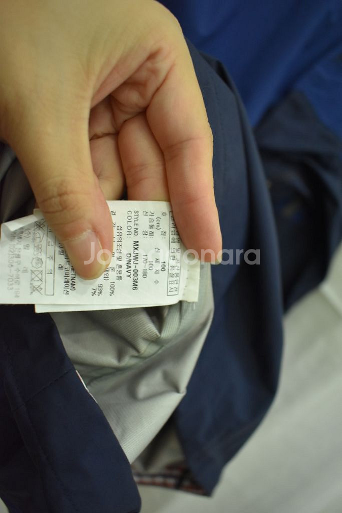 밀레 남성 바람막이 100--3