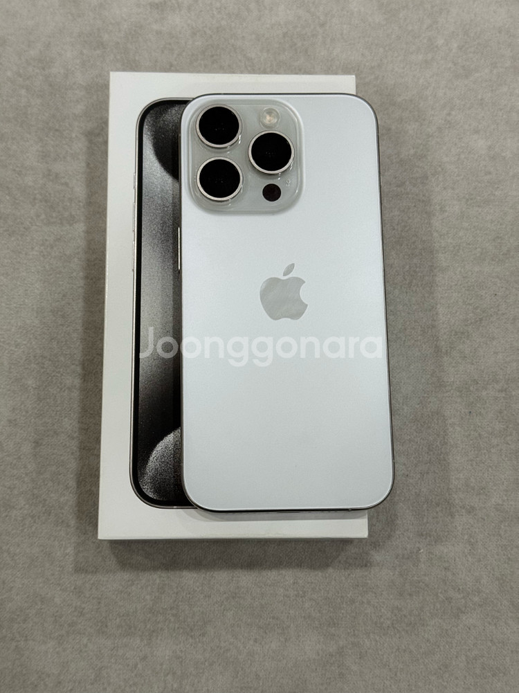 아이폰 15프로 화이트 512GB--0