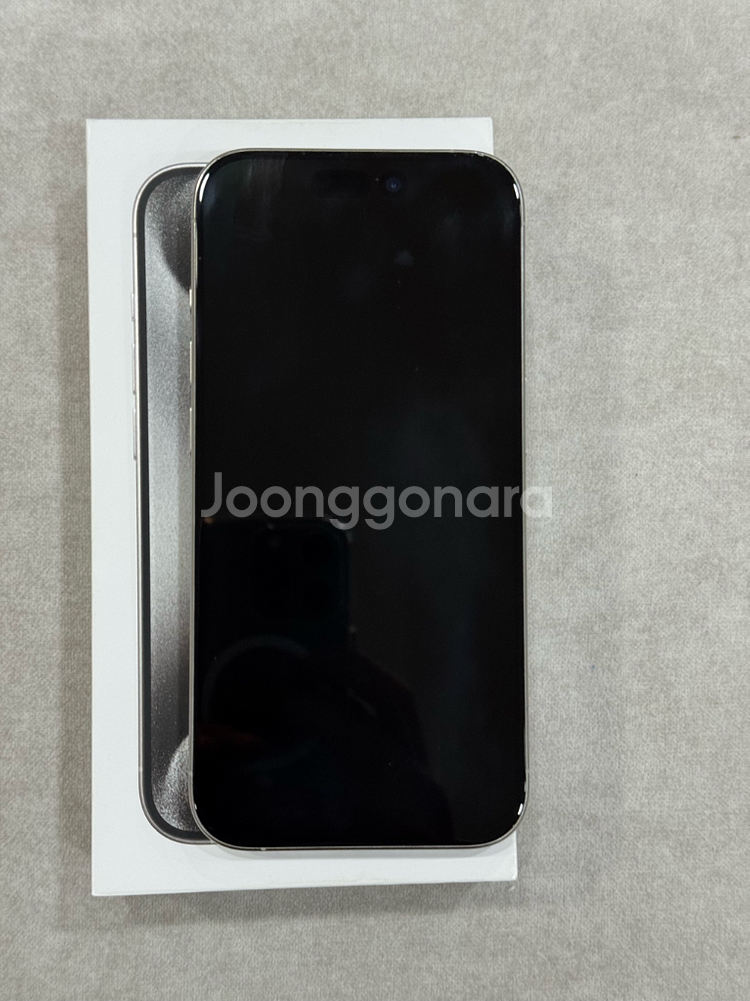 아이폰 15프로 화이트 512GB--1