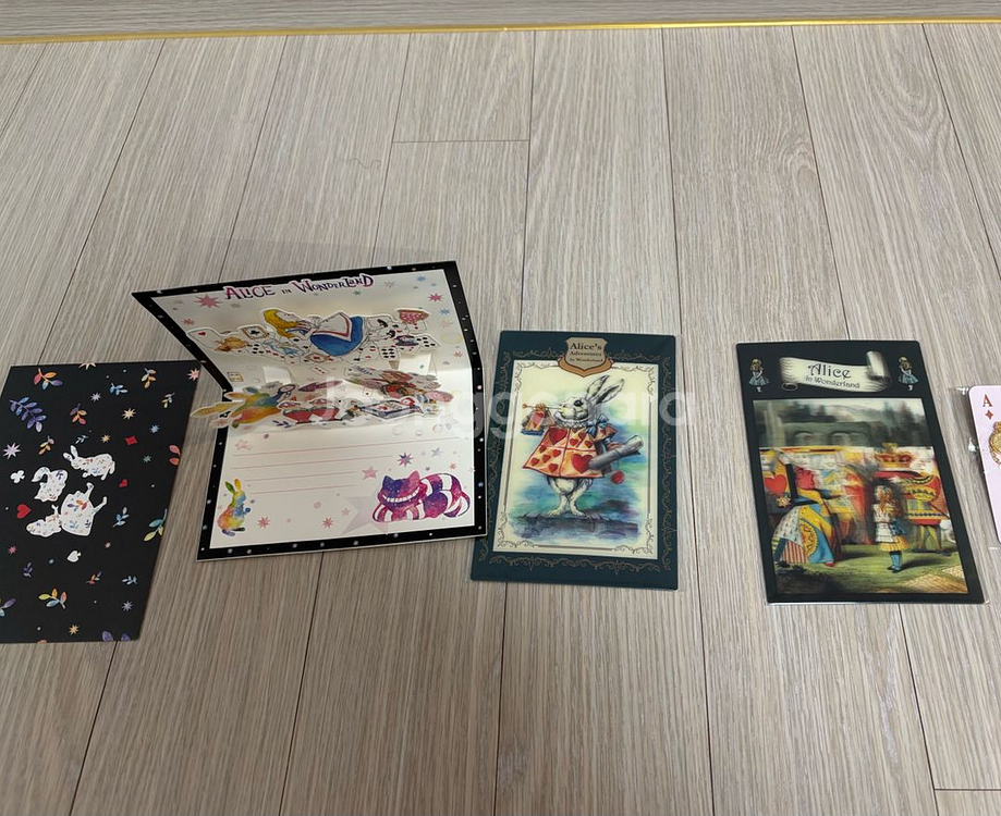 이상한 나라의 앨리스 전시회 엽서 엘리스 일괄판매--0