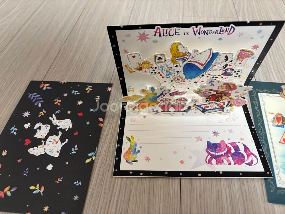 이상한 나라의 앨리스 전시회 엽서 엘리스 일괄판매--3