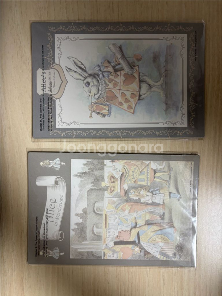 이상한 나라의 앨리스 전시회 엽서 엘리스 일괄판매--2