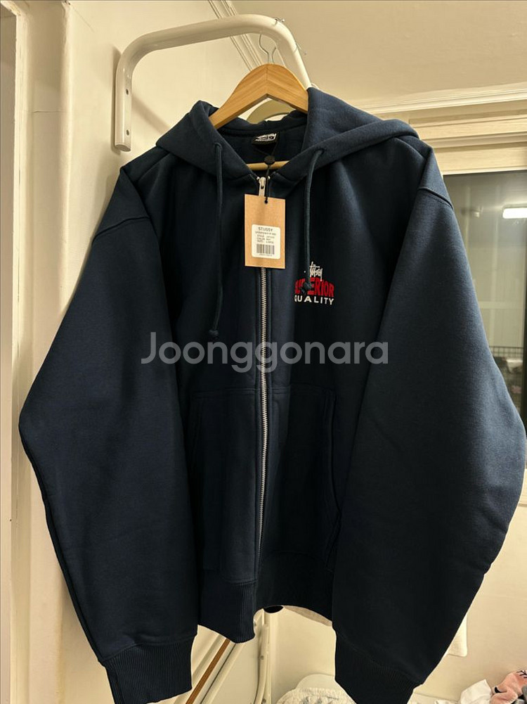 스투시 후드 집업 L, XL--0