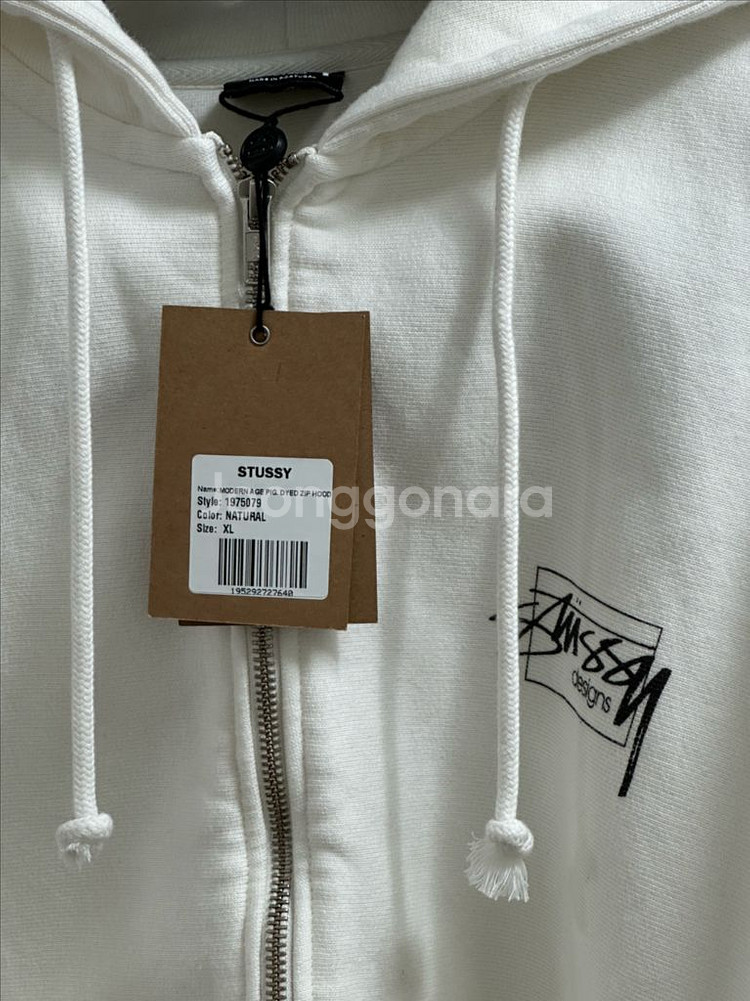 스투시 후드 집업 L, XL--3