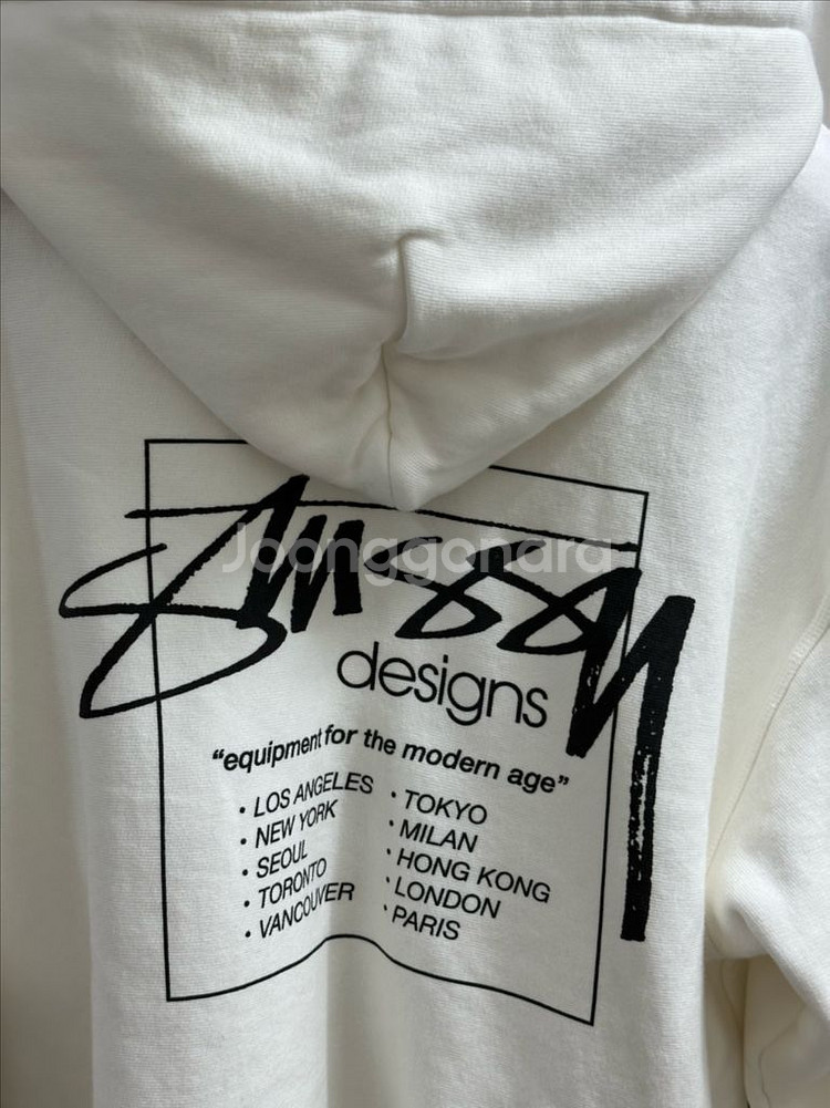 스투시 후드 집업 L, XL--7
