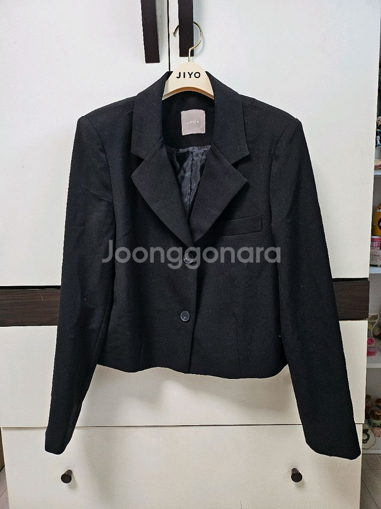 블랙 정장 블레이저 자켓--0