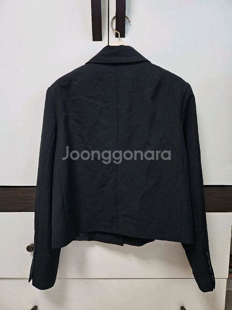블랙 정장 블레이저 자켓--1