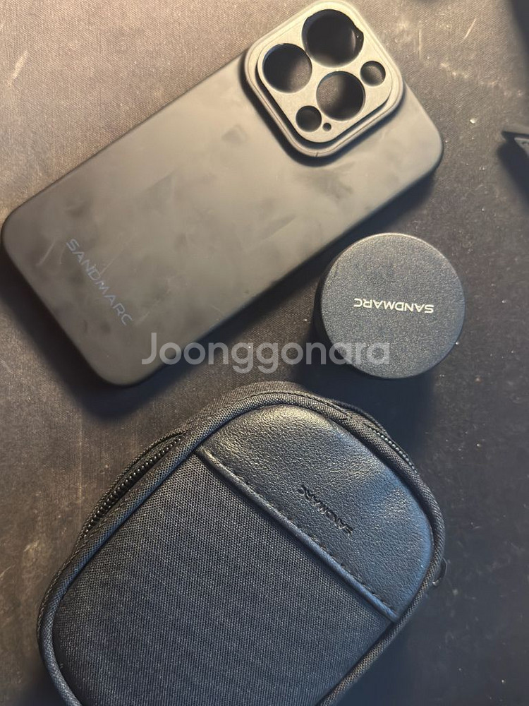 SANDMARC 아나모픽 아이폰 시네마 렌즈 x1.33 골드 15pro--1